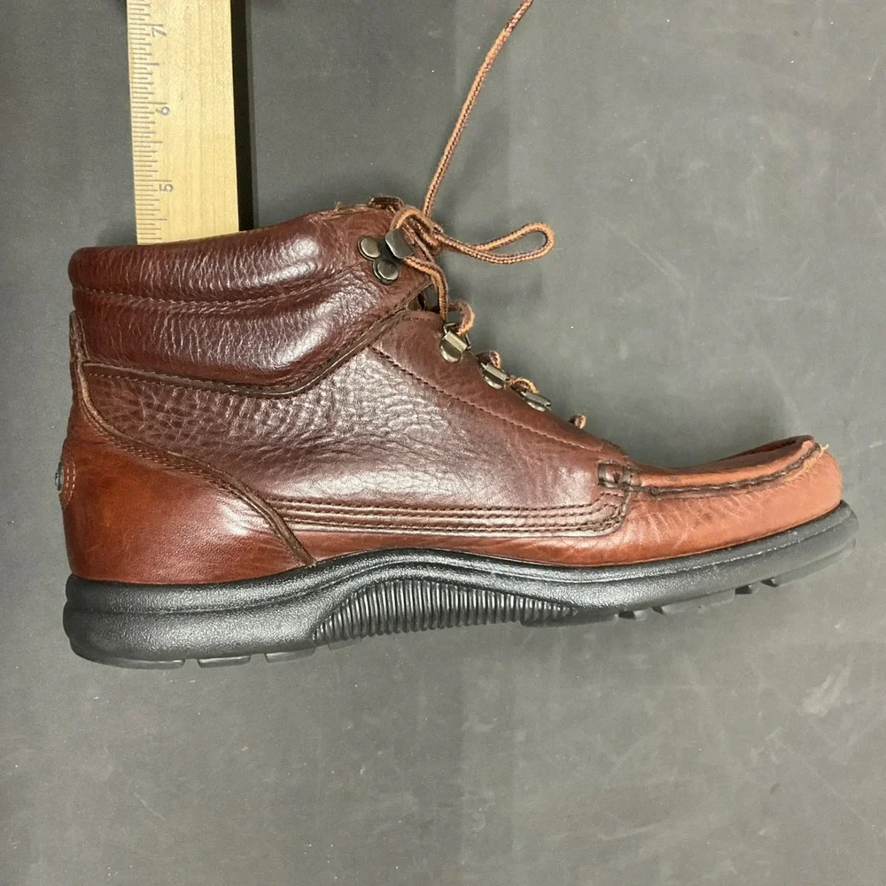 Vintage Dexter Hiking Boots Men's‎ Size 9.5 M Brown Leather P559 2 Made In USA